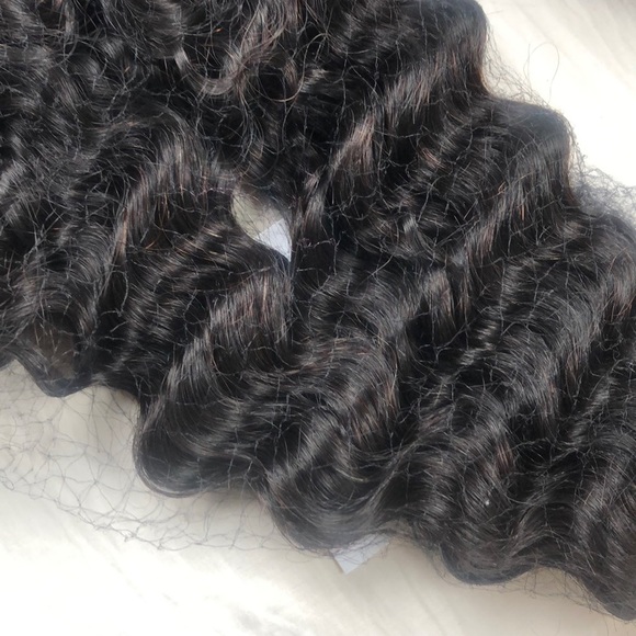22”  100% HUMAN BRAZILIAN DEEP WAVE  LACEFRONT WIG main image 6